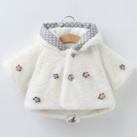 Rabbit Hair Girl Coat & thermal Solid PC