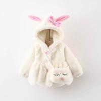 Polyester Girl Coat & thermal Bag Solid PC