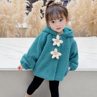 Coton Manteau de fille Solide plus de couleurs pour le choix pièce