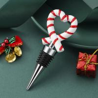 Aluminium Alloy & Resin Wine Stopper tight seal & christmas design PC