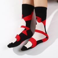 Cotton Unisex Knee Socks antifriction & sweat absorption jacquard : Pair