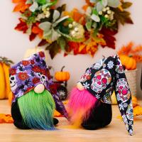 Cloth Creative Plush Doll Halloween Design printed skull pattern PC