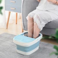 TPE-Thermoplastic Elastomer & Polypropylene-PP foldable Foot SPA Bucket massage PC