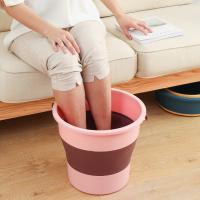 TPE-Thermoplastic Elastomer & Polypropylene-PP foldable Foot SPA Bucket PC