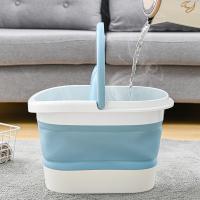 TPE-Thermoplastic Elastomer & Polypropylene-PP foldable Foot SPA Bucket massage PC