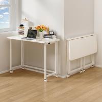 Iron foldable Foldable Table durable white PC