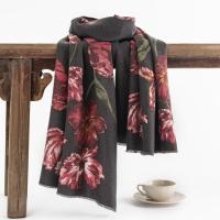 Polyester Multifunction Women Scarf thermal printed PC