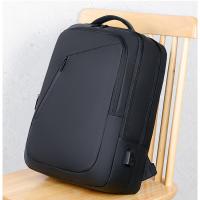 Oxford Backpack Polyester Solide Noir pièce