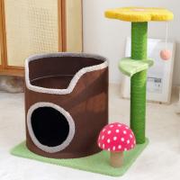 Flannelette & Sponge & Jute Cat Climbing Frame hardwearing PC