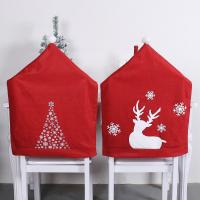 Cloth Christmas Chair Cover Home Decor & christmas design Cloth printed red PC