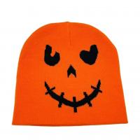 Acrylic Easy Matching Knitted Hat thermal printed PC