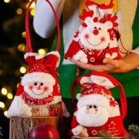 Linen & Flannelette Creative Christmas apple bag christmas design PC