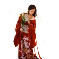 Poliestere Kimono kostým set Stampato Ostatní Rosso : kus