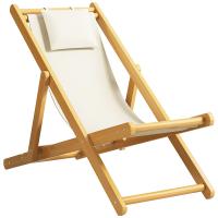 Moso Bamboo & Oxford Chaise pliante plus de couleurs pour le choix pièce