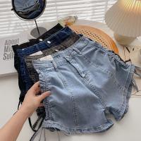 Cotton Slim Shorts patchwork Others PC