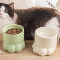 Porcelain easy cleaning Pet Bowl Solid PC