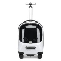 PC-Polycarbonate Pet Trolley Case portable & breathable PC