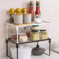 Iron foldable & Multifunction Kitchen Shelf for storage PC