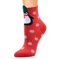 Coton Chaussette de Noël couleur et motif différents pour le choix : Paire