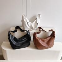 PU Leather Shoulder Bag soft surface Solid PC