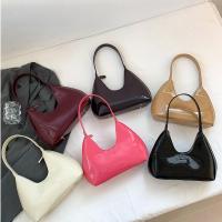 PU Leather Shoulder Bag soft surface Solid PC