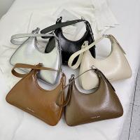 PU Leather Shoulder Bag soft surface Solid PC