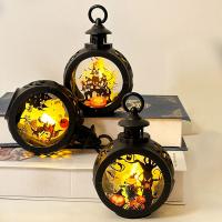 Plastic LED Decorative Lights Halloween Design black Lot