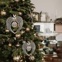 Zinc Alloy Christmas Tree Hanging Decoration christmas design PC