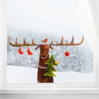 PVC Christmas Wall Stickers christmas design & waterproof PC