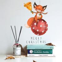 Pvc Kerstmuur stickers Instellen