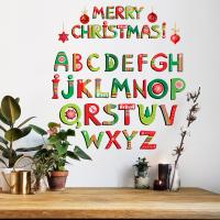 Pvc Kerstmuur stickers Instellen