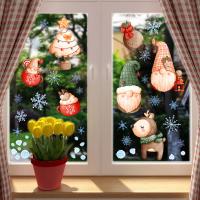 Pvc Kerstmuur stickers Instellen