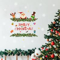 Pvc Kerstmuur stickers Instellen