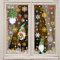 PVC Christmas Wall Stickers nine piece & christmas design Set