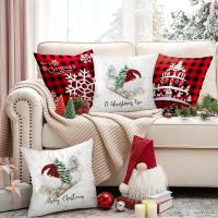 Plush Soft Pillow Case christmas design printed PC