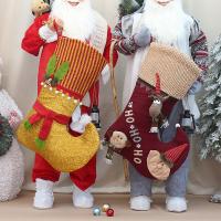 Chenille Christmas Decoration Stocking christmas design PC