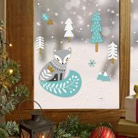 Pvc Kerstmuur stickers Instellen