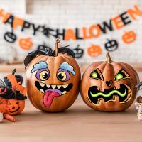 PVC Creative Decorative Sticker Halloween Design Cartoon PC