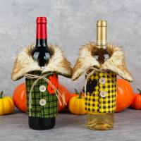 Peluche & Senti Couverture de vin d’Halloween Imprimé couleur et motif différents pour le choix pièce