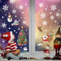 Pvc Kerstmuur stickers Instellen