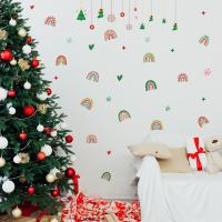 Pvc Kerstmuur stickers Instellen