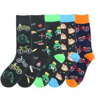 Cotton Unisex Knee Socks deodorant & breathable printed : Pair