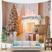 Polyester Tapestry Wall Hanging & christmas design printed PC