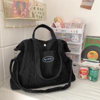 Corduroy Shoulder Bag large capacity & soft surface PC