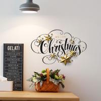 PVC Waterproof Christmas Wall Stickers Set