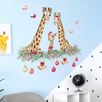 PVC Christmas Wall Stickers christmas design & waterproof Set