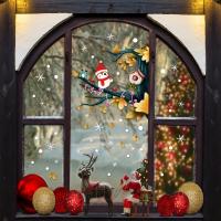 PVC Christmas Wall Stickers christmas design Set