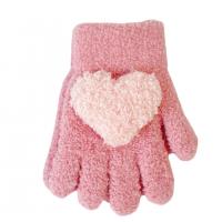 Acrylique Gants pour enfants motif cardiaque plus de couleurs pour le choix Paire