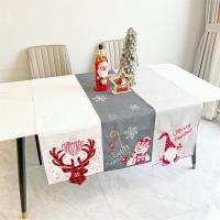 Polyester Creative Christmas Table Runner  PC