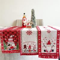 Polyester and Cotton Creative Christmas Table Runner  PC